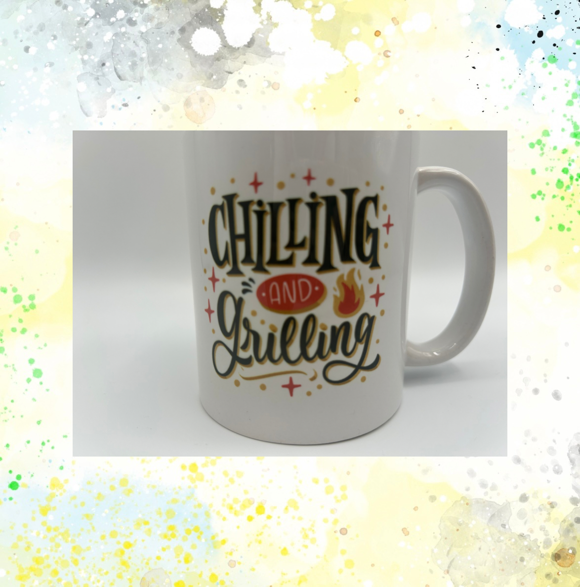 Chilling and Grilling Mug