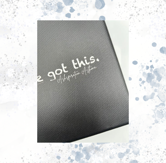 8x8 Ashspiration Asthma Wheeze Got This Canvas (Wood Frame)