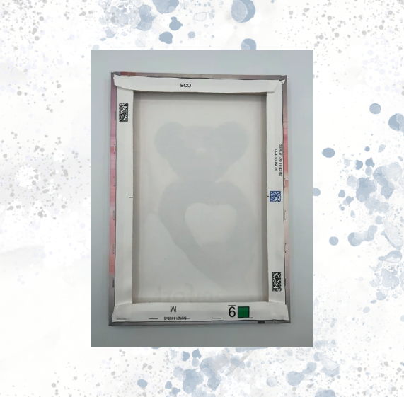 Ashspiration Asthma 10 x 14 Teddy Bear Canvas (Comfort) - Gifts For Her