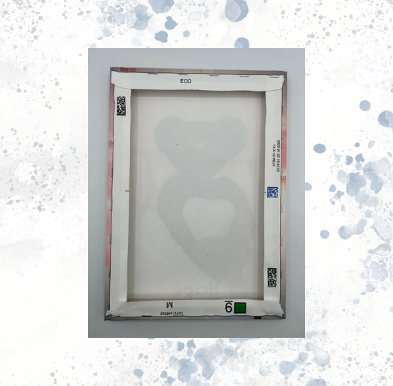 Ashspiration Asthma 10 x 14 Teddy Bear Canvas (Hope) - Gifts For Her