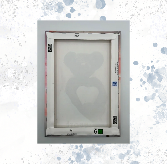 Ashspiration Asthma 10 x 14 Teddy Bear Canvas (Support) - Gifts For Her