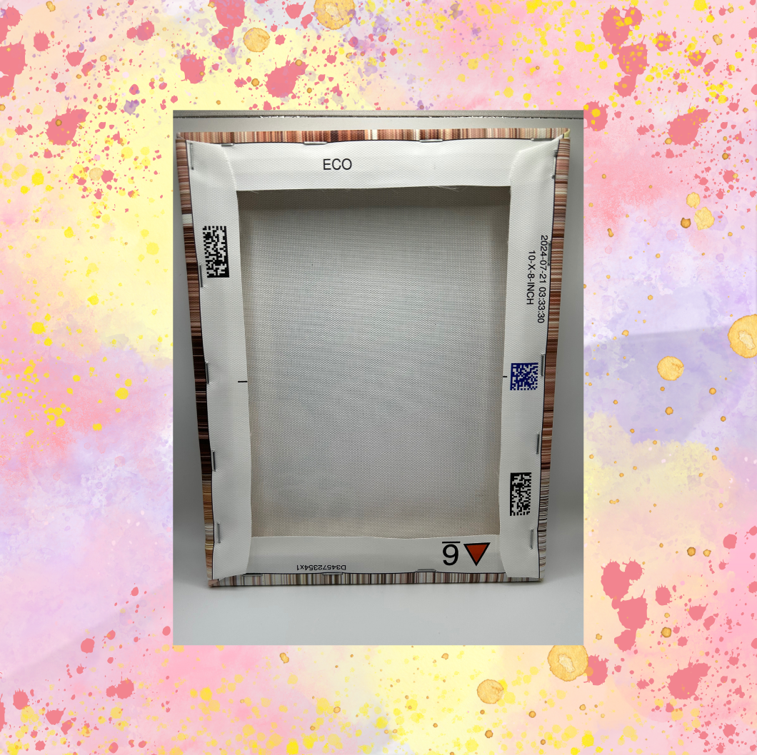 8 x 10 Cupcake Canvas