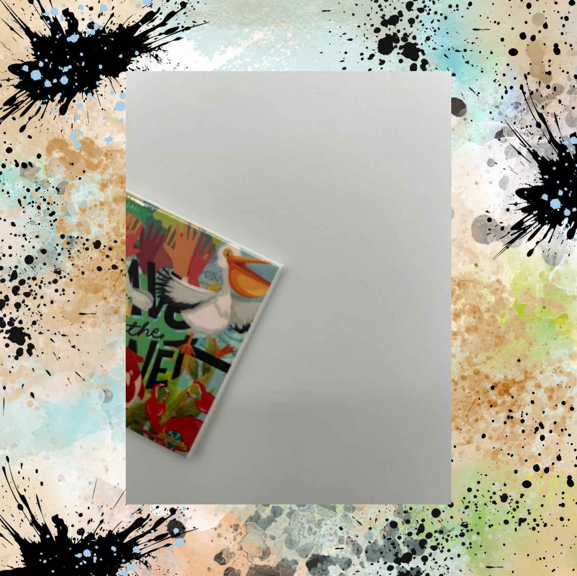 Together We Can Save The Planet Series #3 2.5 inch Square Magnet - Universal Image