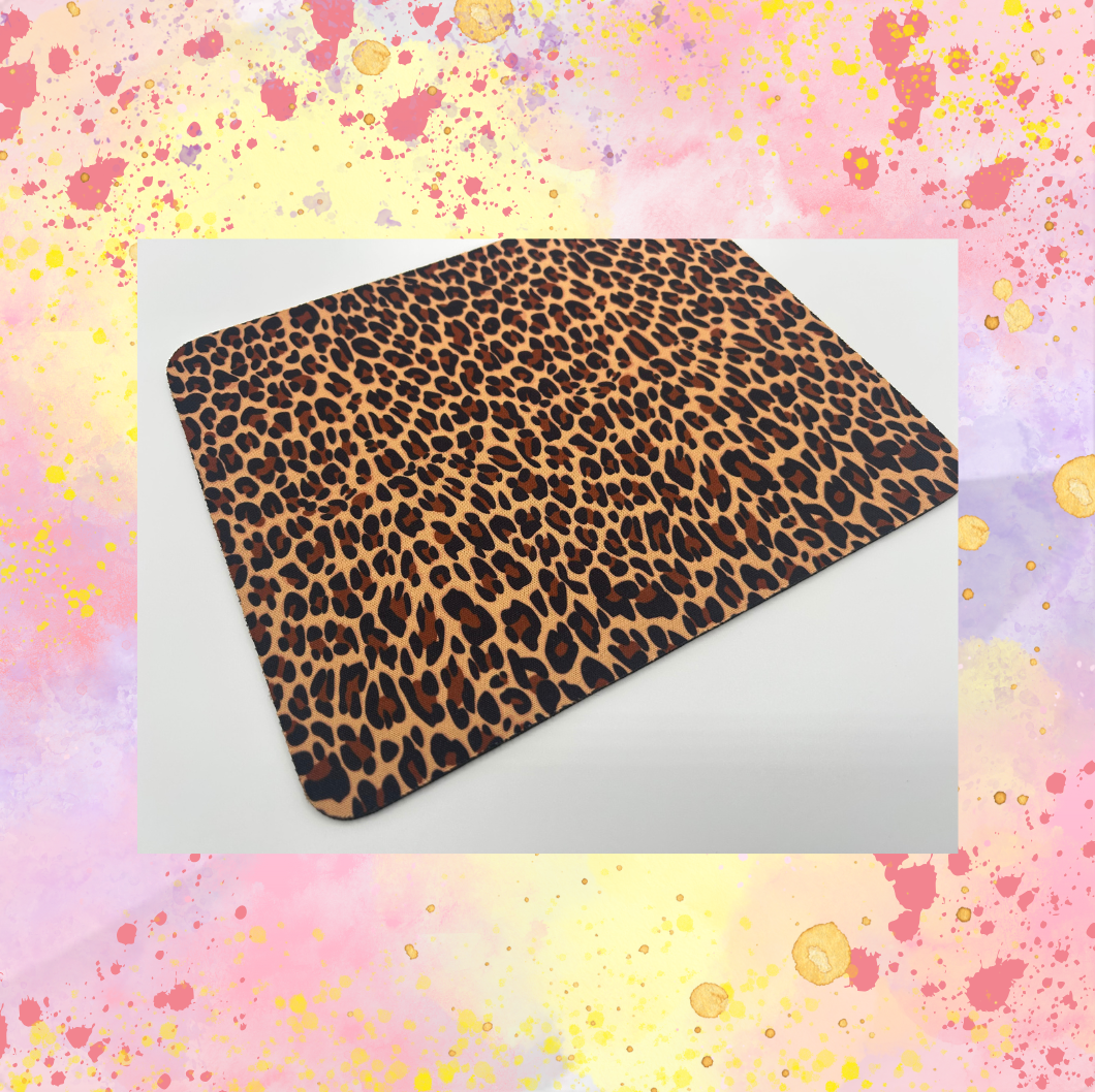 Leopard Print Mousepad