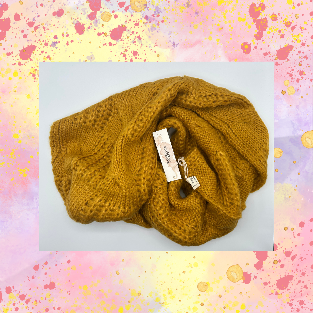 Golden Infinity Scarf