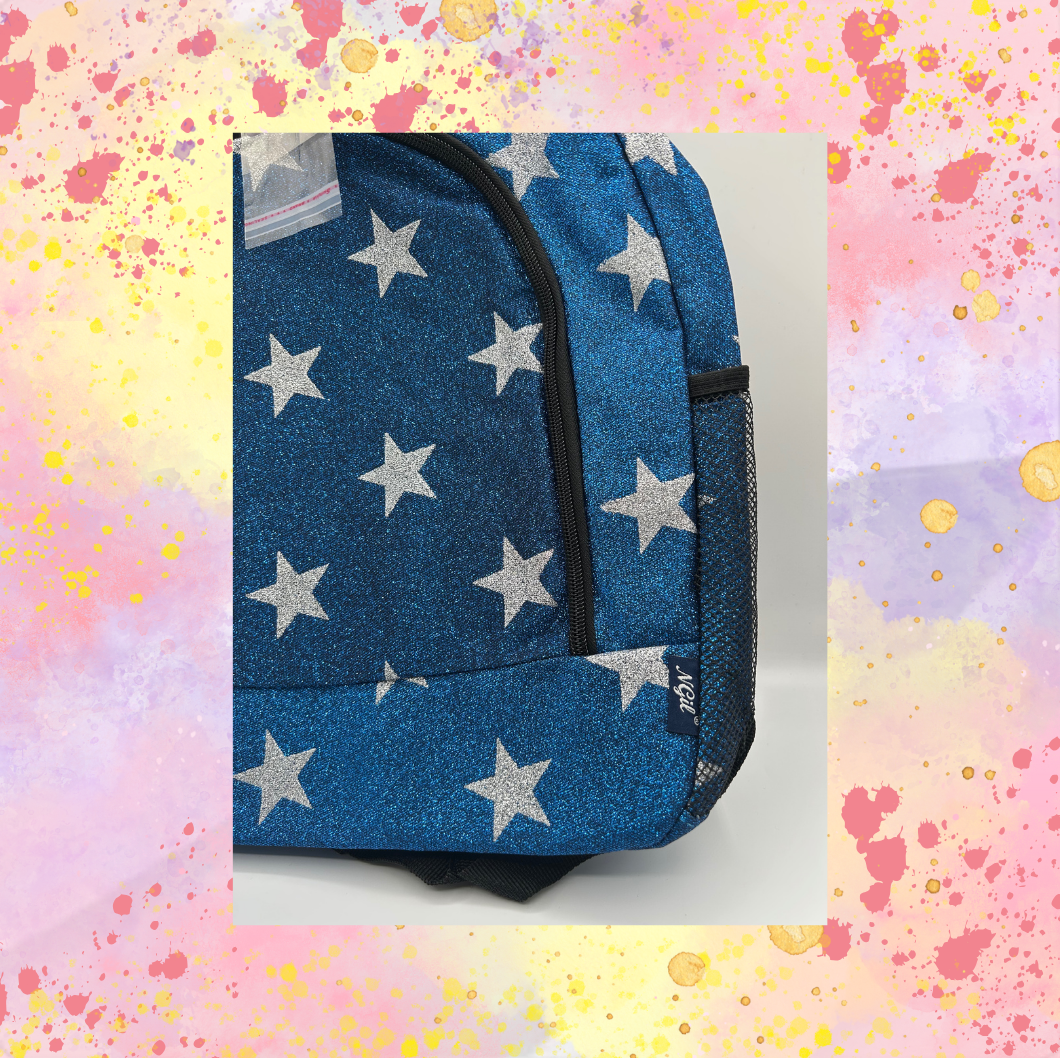 Sparkle-Sparkle Glitter Star Backpack