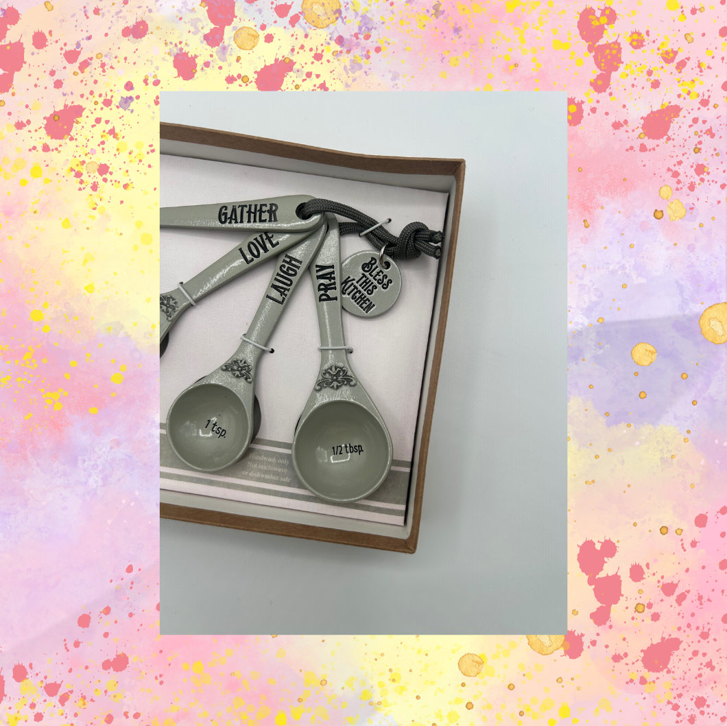 Kitchen Prayer Measuring Spoons