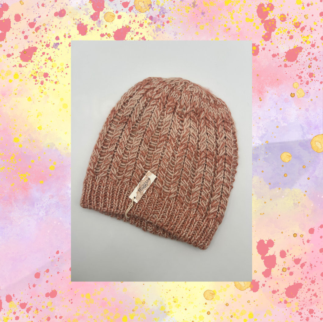 Light Weight Mauve Winter Hat
