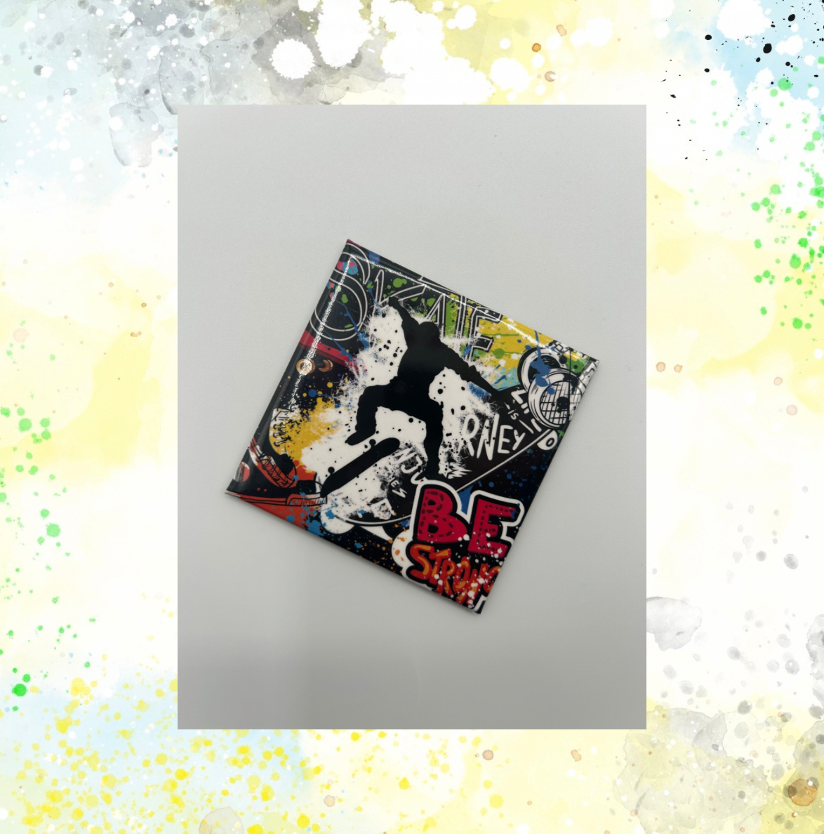 Life Is A Journey Enjoy The Ride 2.5" Skateboard Magnet