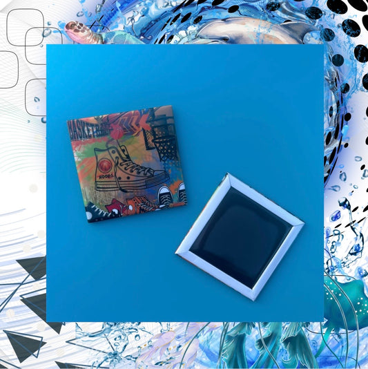 LAGC 2 inch Basketball Magnet