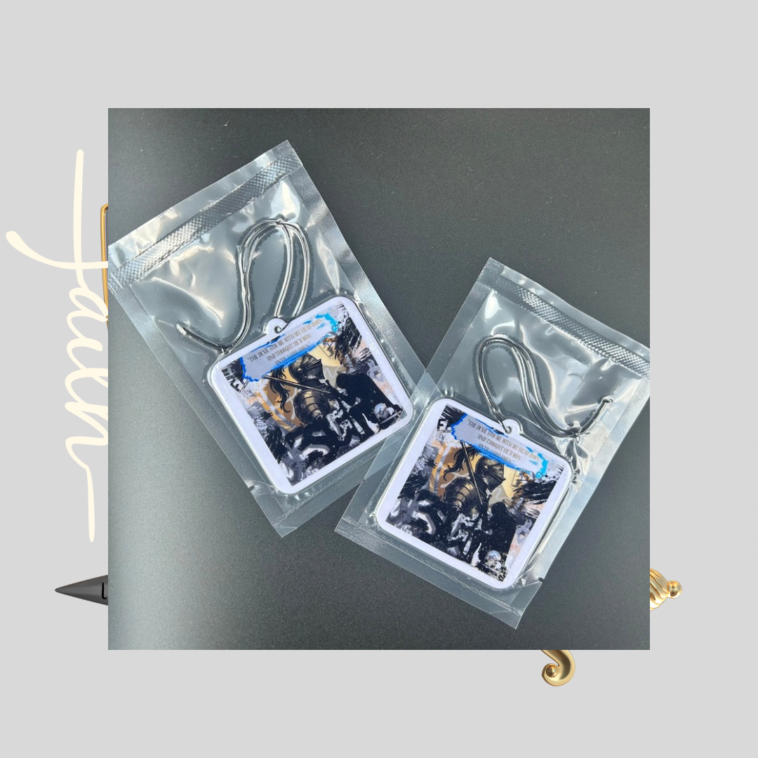 LASGC Knights Of Armor - Until I Said Amen Car Air Freshener (New Cars Scent)