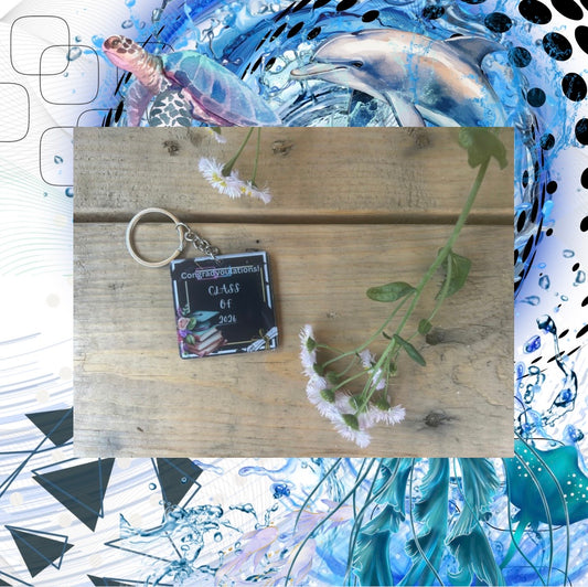 Congradyoulations 2026 keychain - gifts for her