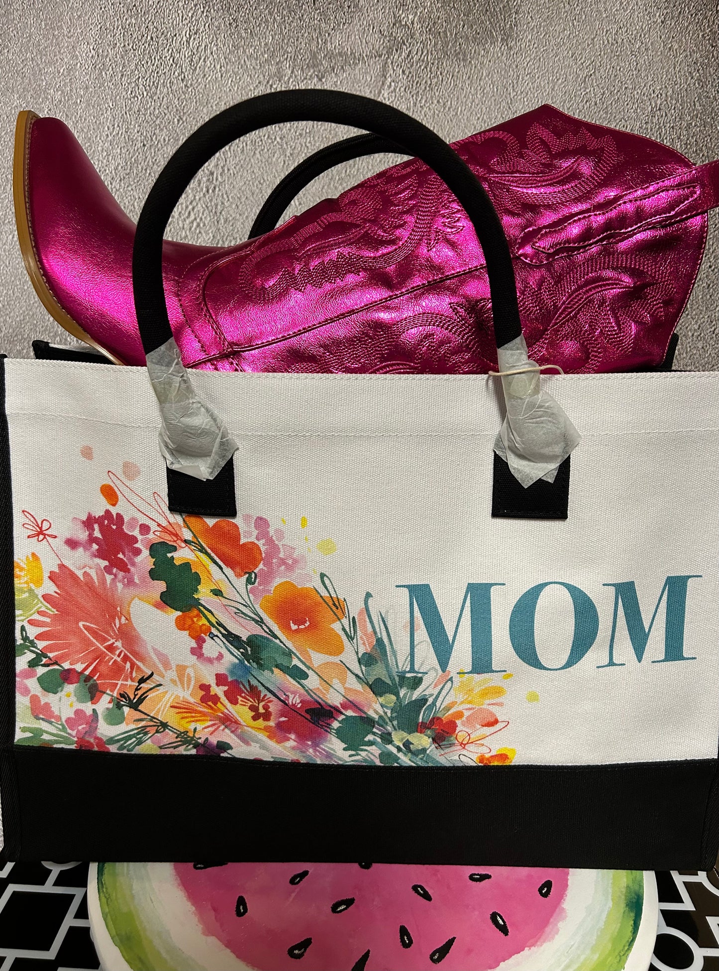 Mom Canvas Tote