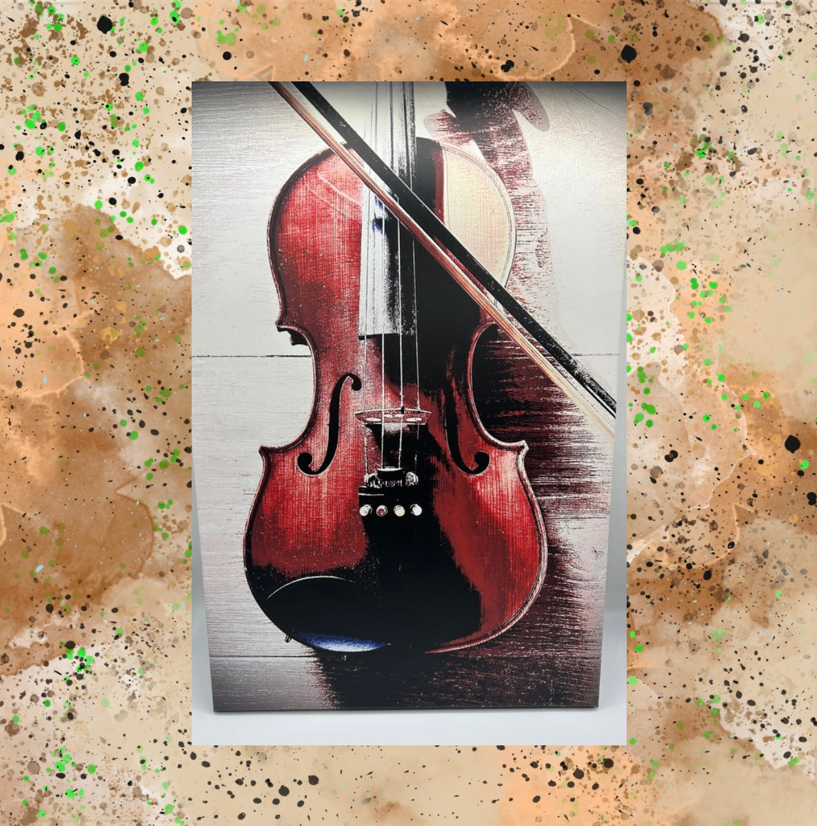 16x24 Violin Canvas, wood frame- Universal Image