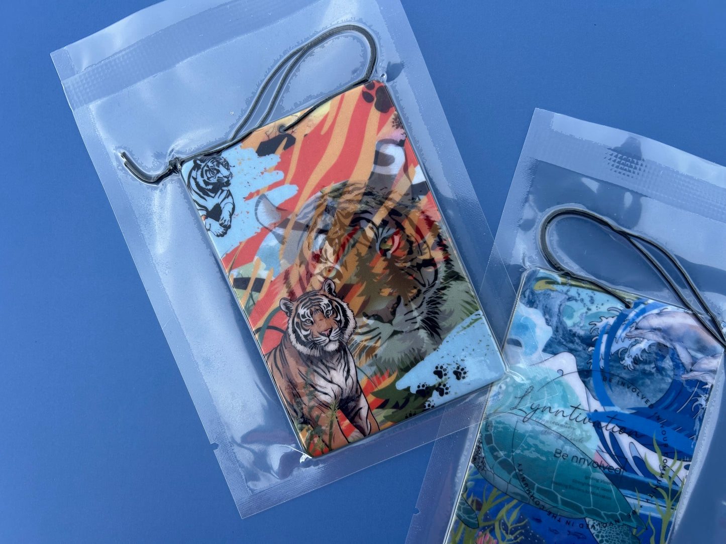 LAGC Tiger Car Air Freshener (Pineapple Scent)