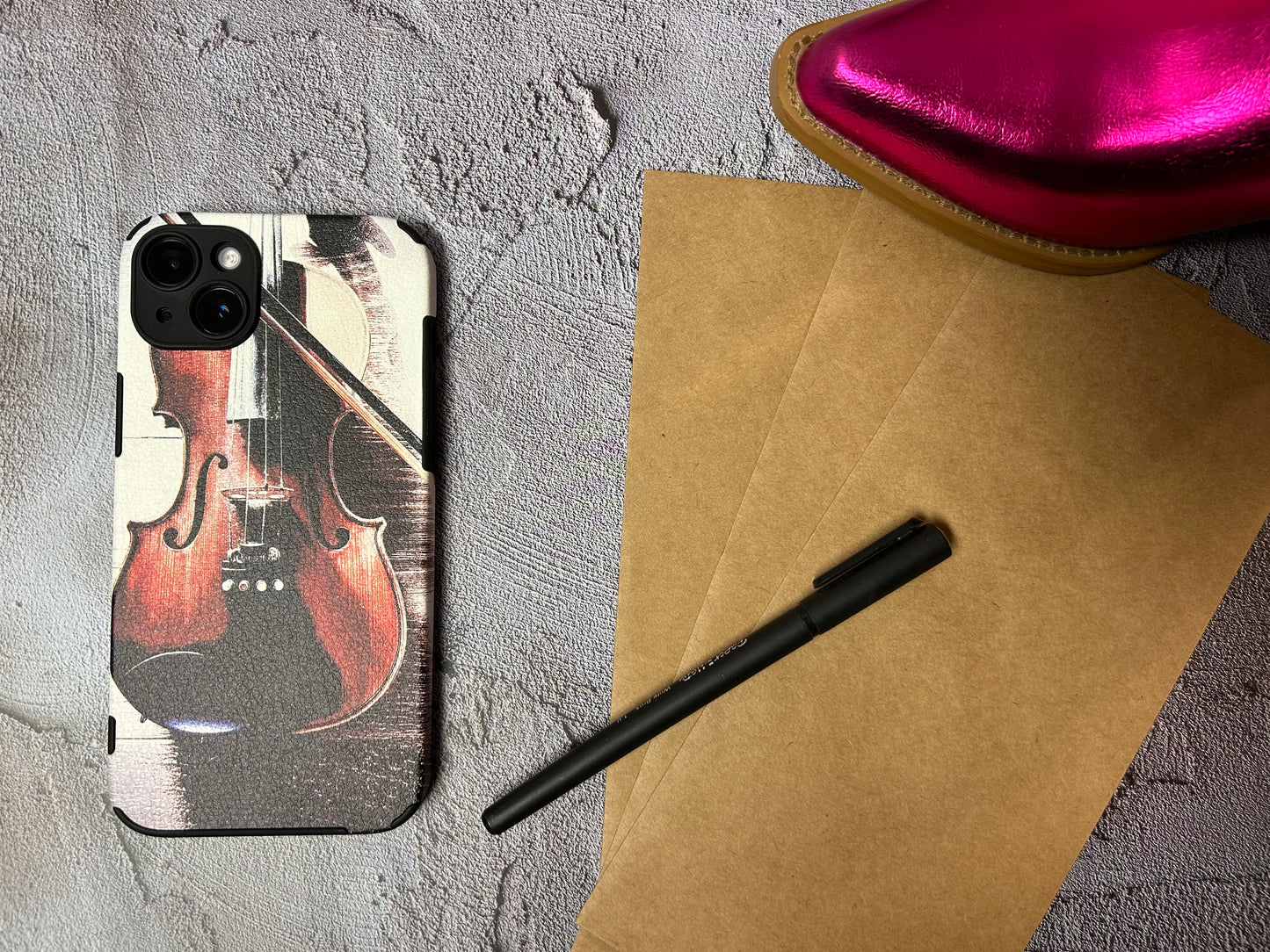 Violin iPhone 14+ Phone Case