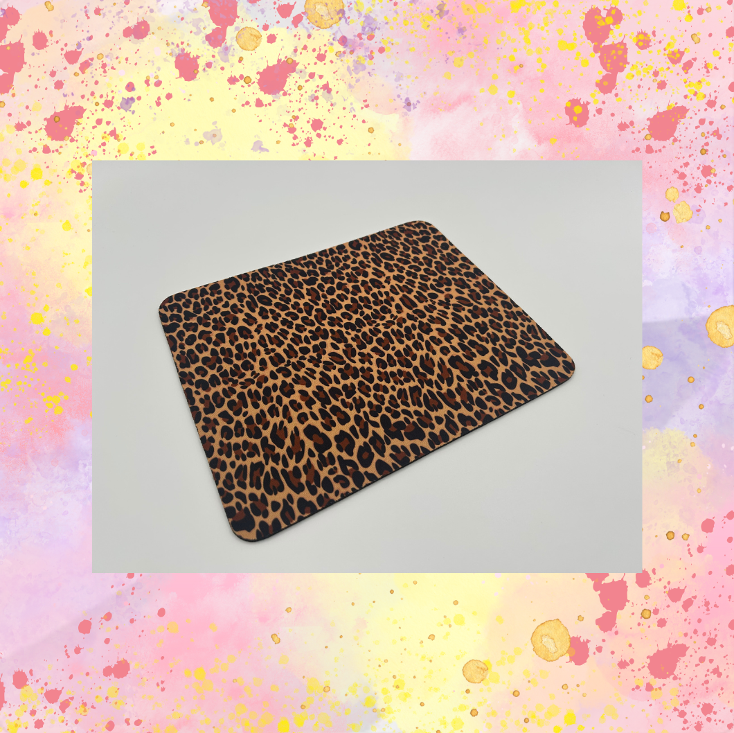 Leopard Print Mousepad