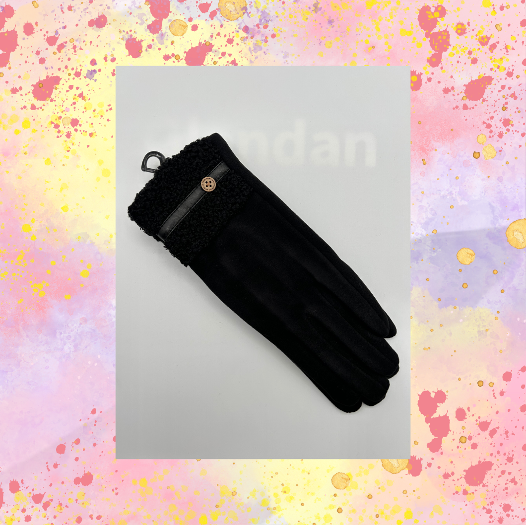 Black Smart Touch Gloves