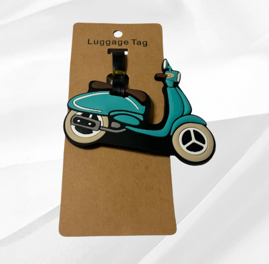 Scooter Luggage Tag