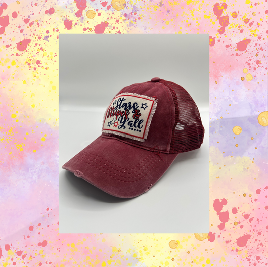 Stars, Stripes And Y'all Hat