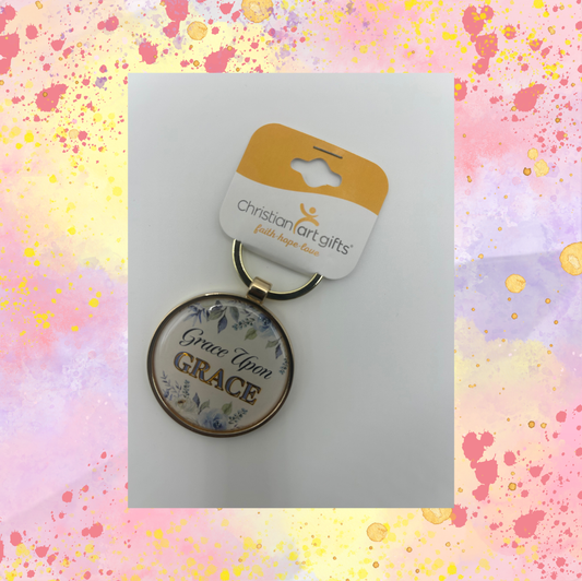 Grace Upon Grace Keychain