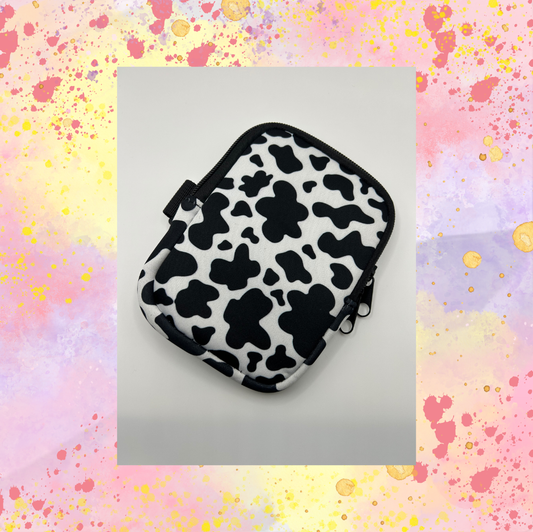 Cow Print Carry All Pouch For Tumblers