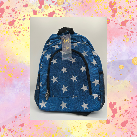 Sparkle-Sparkle Glitter Star Backpack