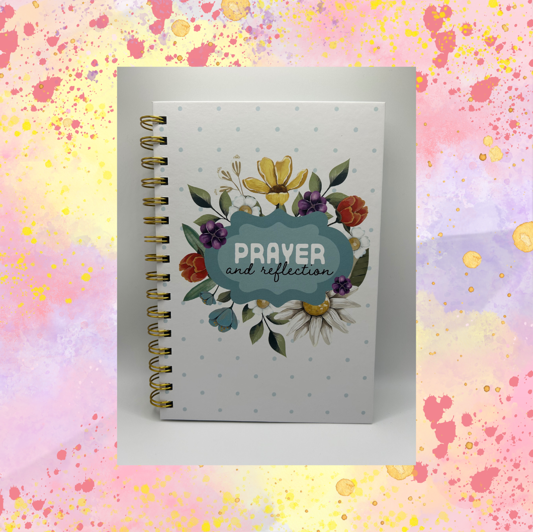 Prayer, Goals, and Reflection Notebook