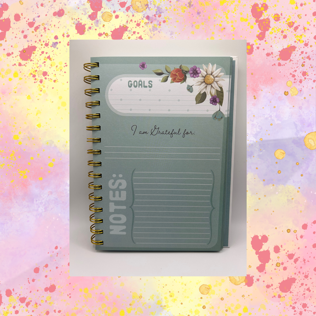 Prayer, Goals, and Reflection Notebook