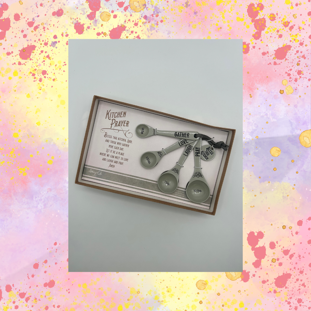 Kitchen Prayer Measuring Spoons