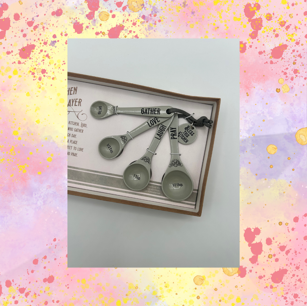 Kitchen Prayer Measuring Spoons