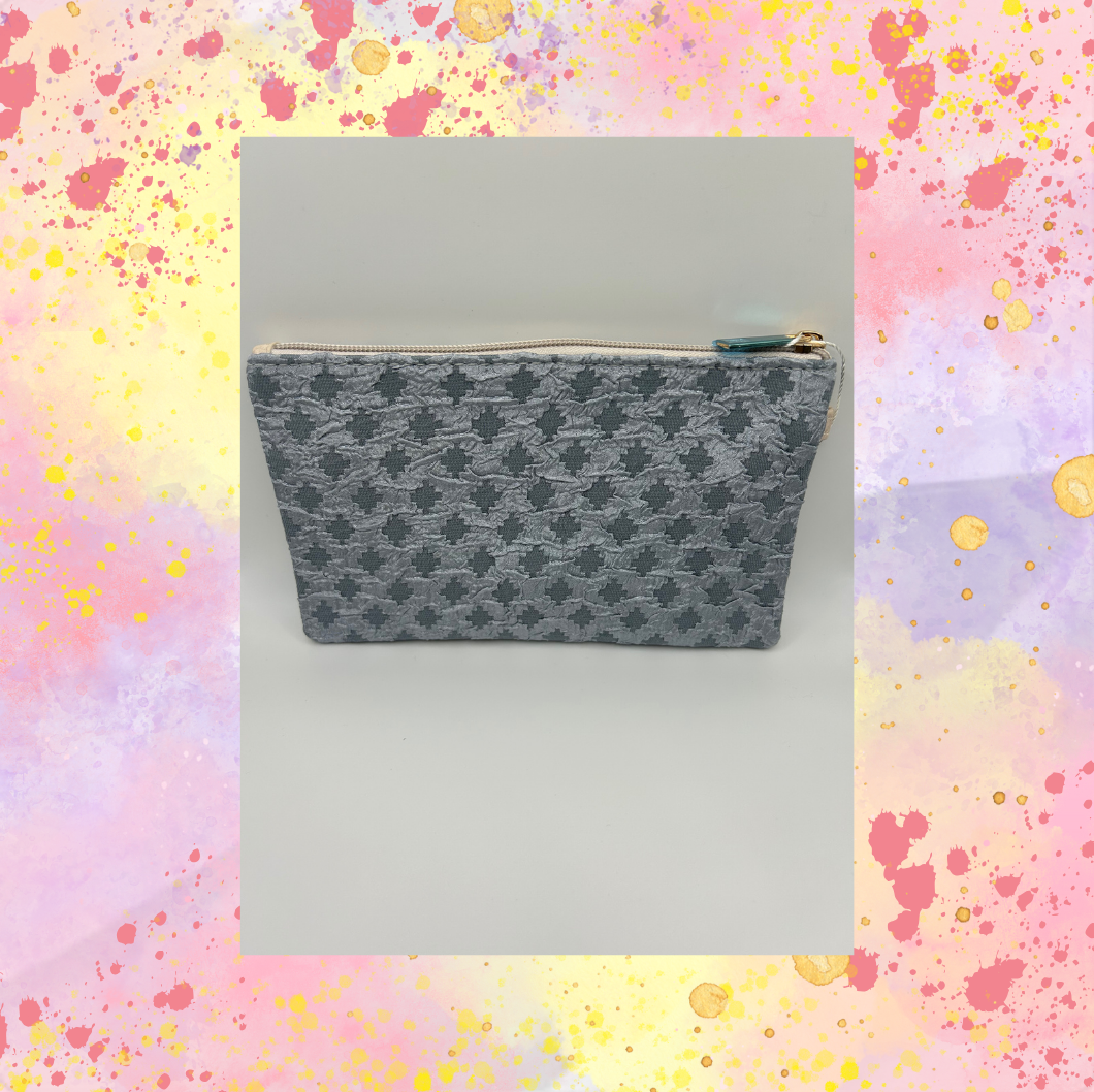 Classic Light Blue Wristlet - strap in pouch