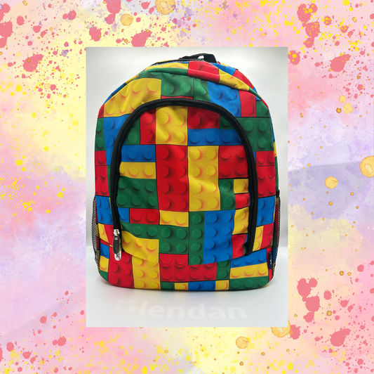 Be Empowered Lego Enthusiast/Tech Backpack