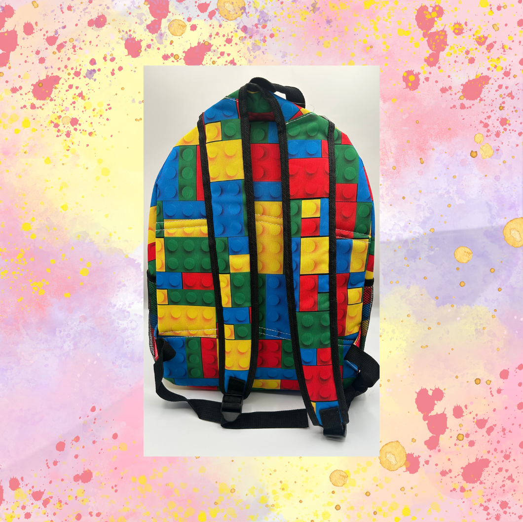 Be Empowered Lego Enthusiast/Tech Backpack