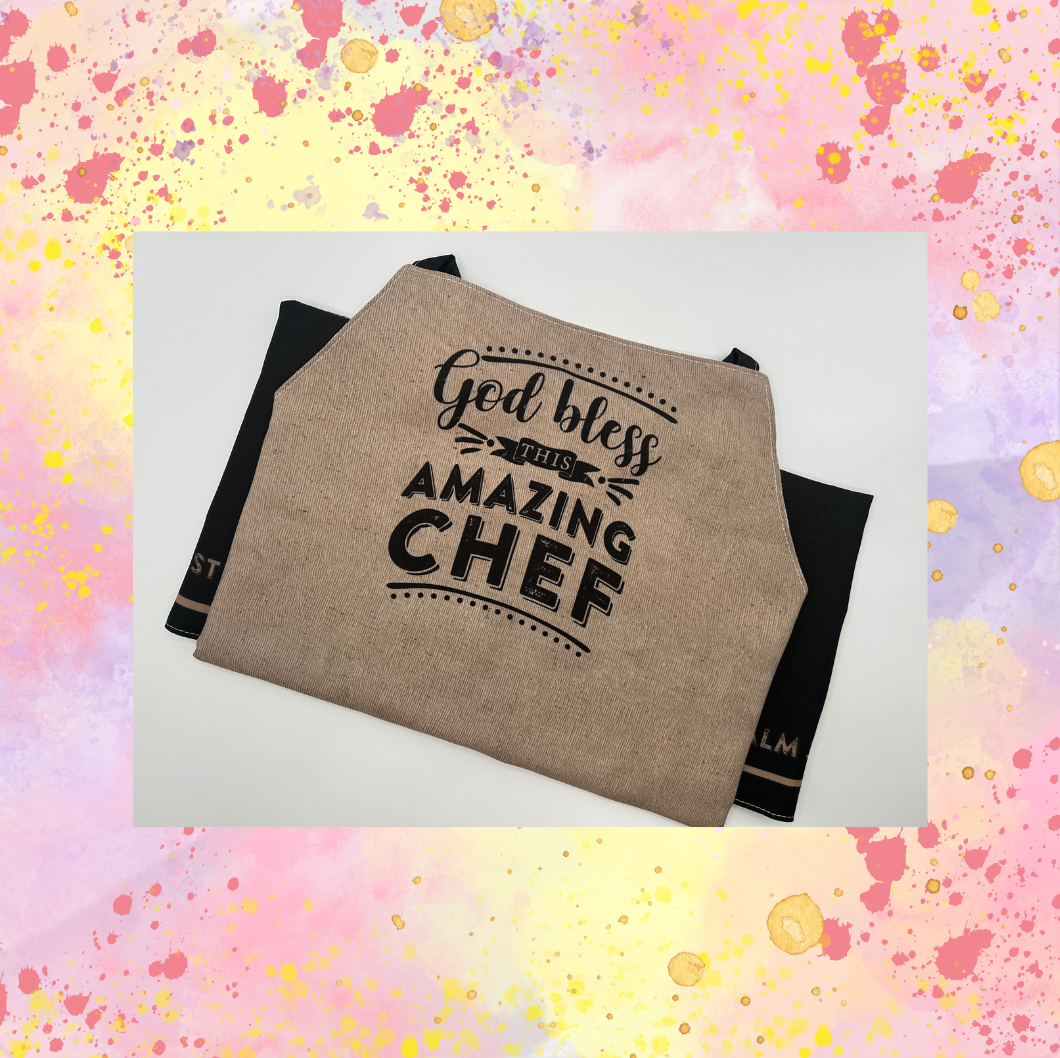 God Bless This Amazing Chef Apron