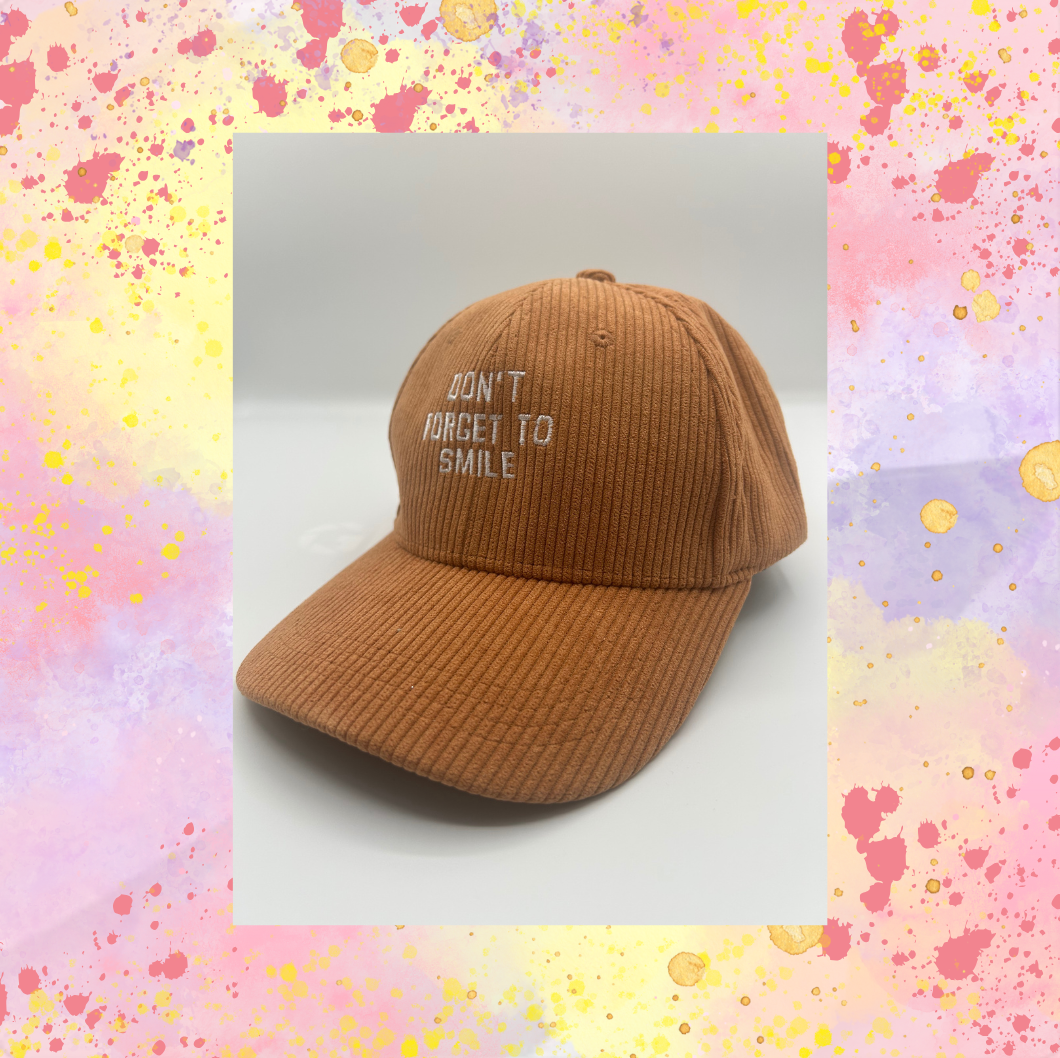 Don't Forget To Smile Hat